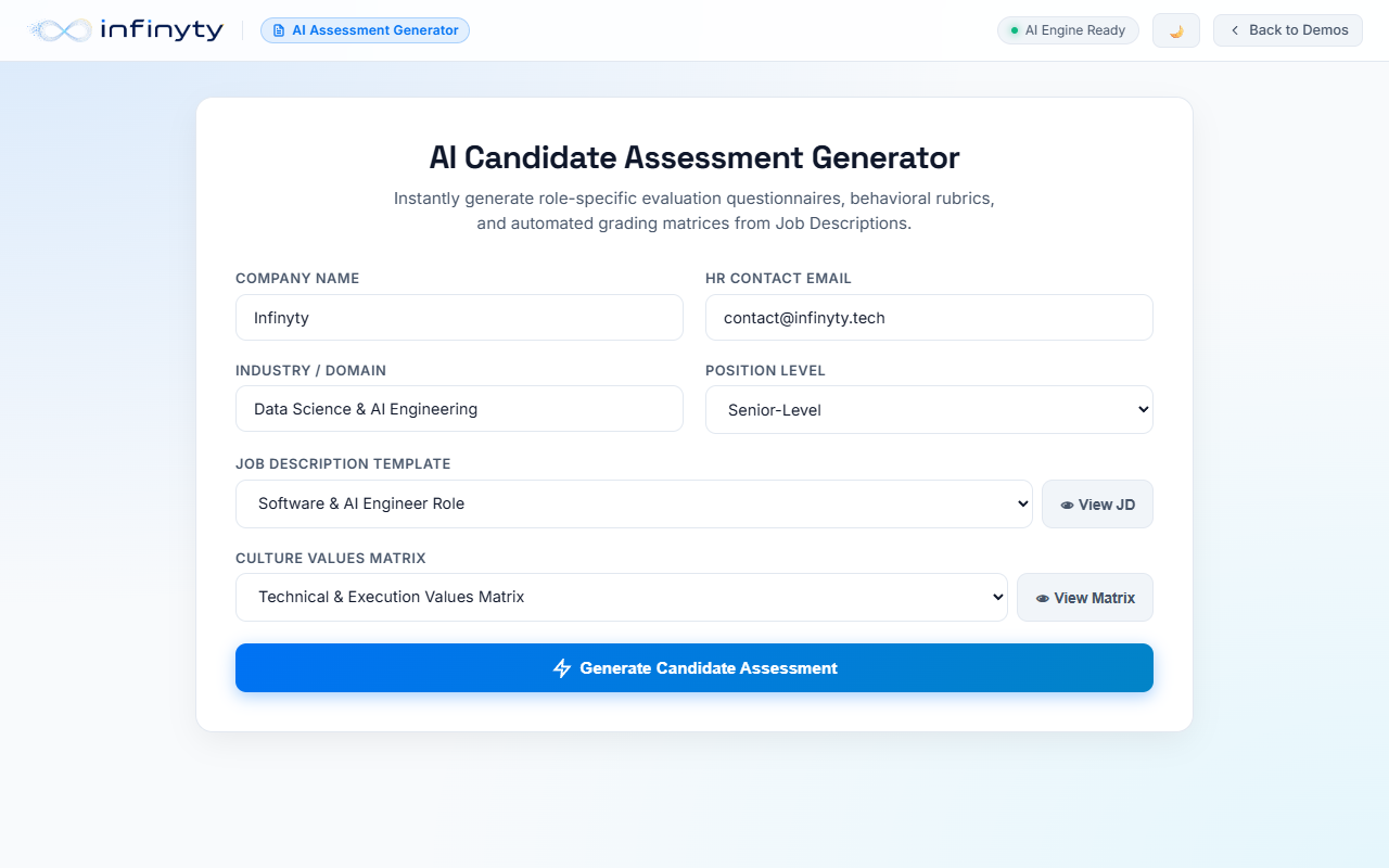 Assessment Generator